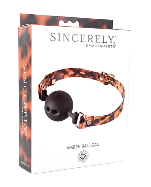 Amber Ball Gag